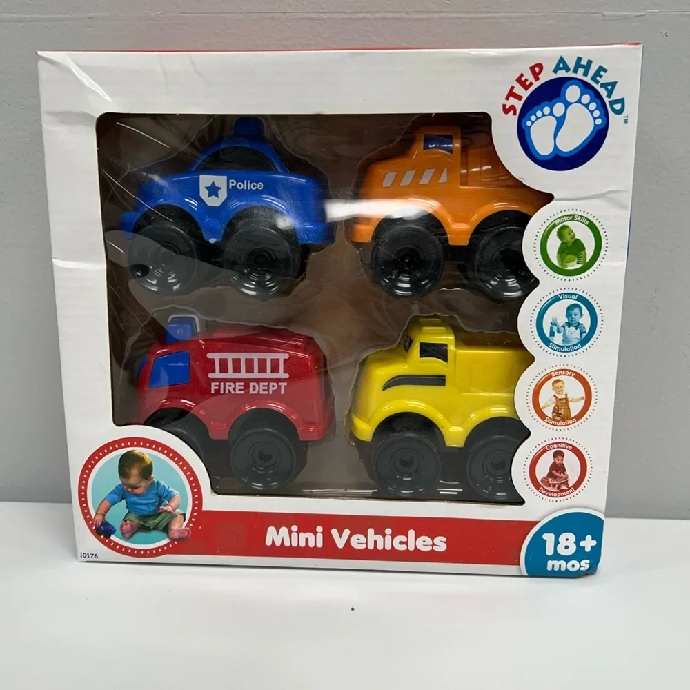 Step Ahead Mini Vehicles Set